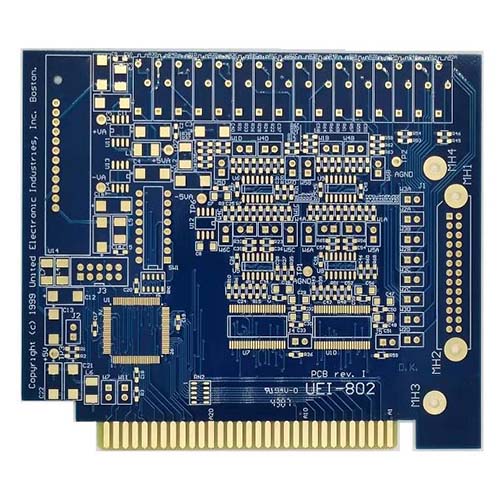 Double-sided gold finger circuit board