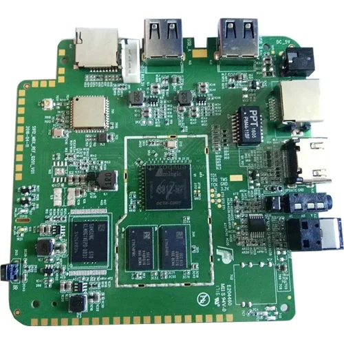 Single-sided PCB assembly